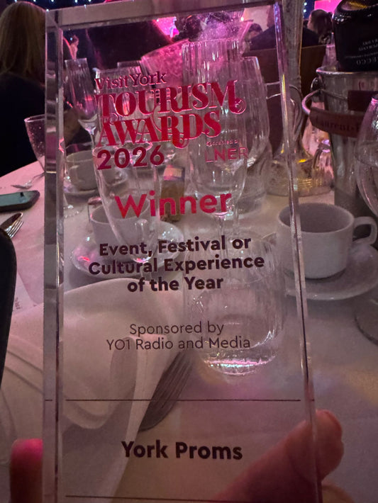York Proms wins at the Visit York Tourism Awards 2026!